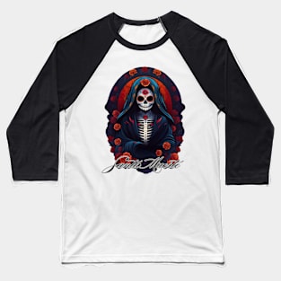 Santa Muerte 01 Baseball T-Shirt